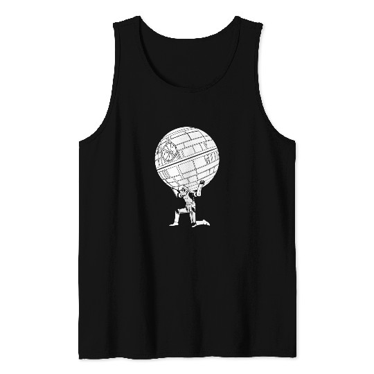 Funny Star Wars Stormtrooper art Tank Tops