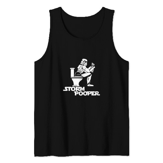 Storm Trooper Pooper Tank Tops
