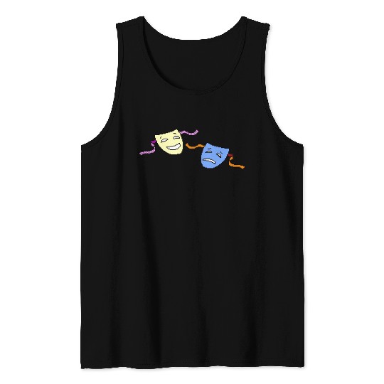 Beagle Bros Comedy Tragedy Tank Tops