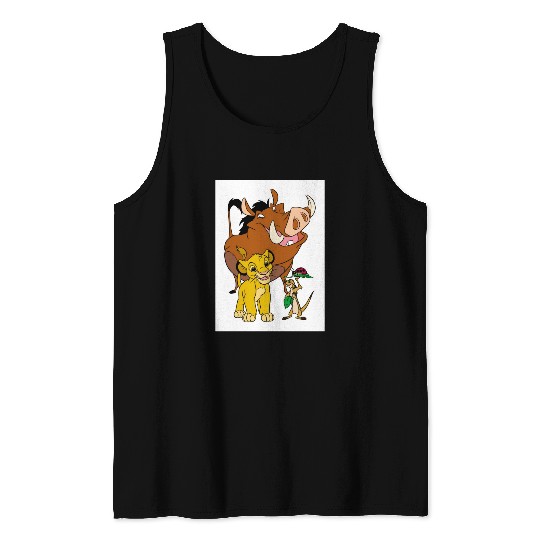 Lion King Timon Simba Pumba with ladybug Disney Tank Top