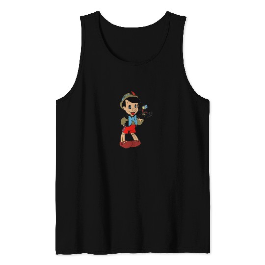 Pinocchio with Jiminy Cricket Disney Tank Top