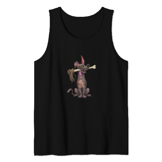 Disney Pixar Coco | Dante | Funny Bone with Shoe Tank Top