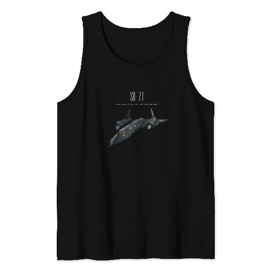 Aviation Art  "SR-71 Blackbird" Tank Tops
