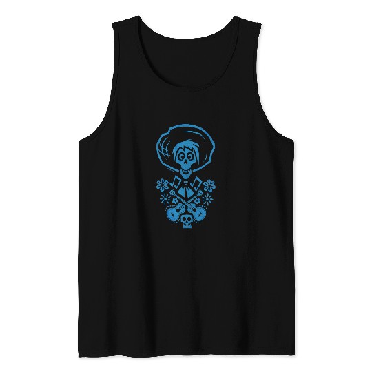 Disney Pixar Coco | Hector | Guitar Silhouette Tank Top