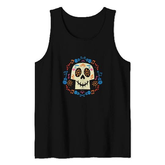 Disney Pixar Coco | Gothic Sugar Skull Tank Top