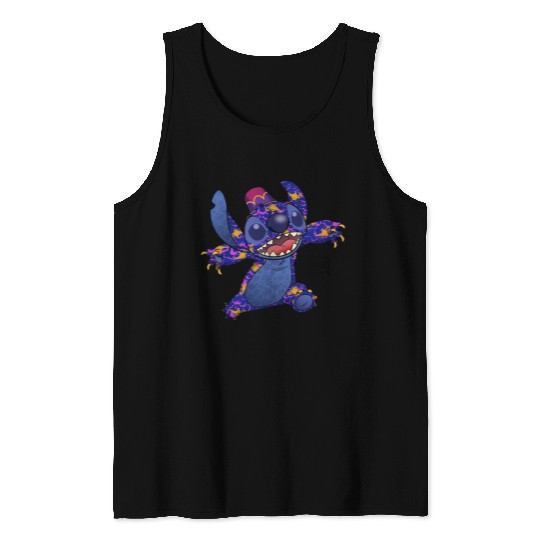Stitch Crashes Disney | Aladdin Tank Top