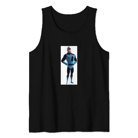 The Incredibles Mr.Incredible in blue Disney Tank Top