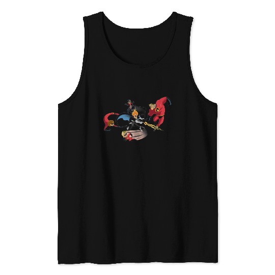 The Incredibles' Fighting Against Syndrome Disney Tank Top