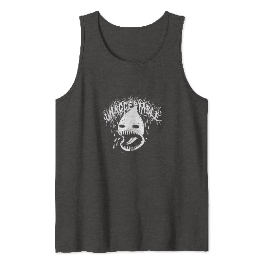 Lemongrab Unacceptable Adventure Time Black Metal Rock Goth Emo Grunge Unisex Tank Tops