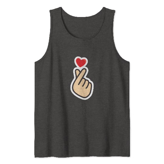 bts love hand Tank Tops
