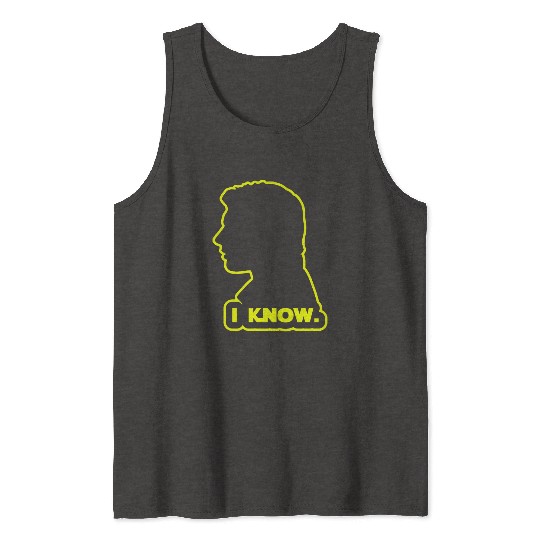 Han Solo - I Know. Design Tank Tops