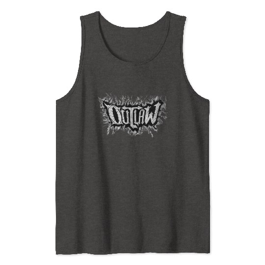 Outlaw lightning Tank Tops