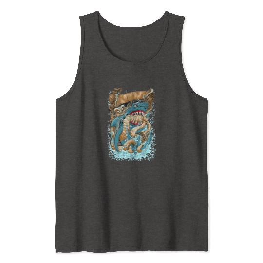OCTOPUS v SHARK Tank Tops