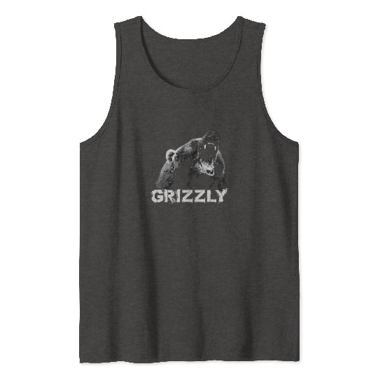 Grizzly Bear Tank Tops