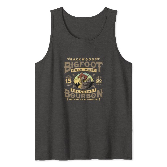 Backwoods Bigfoot Bole-Aged Breakfast Bourbon Tank Tops