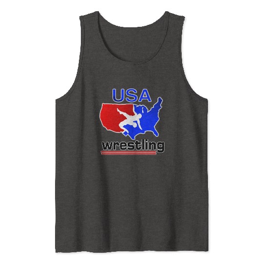 Team USA Wrestling Tank Tops