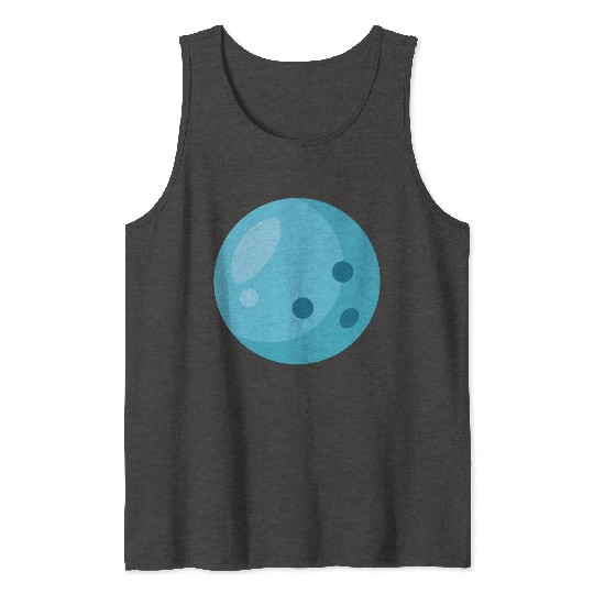 bowling ball Tank Tops