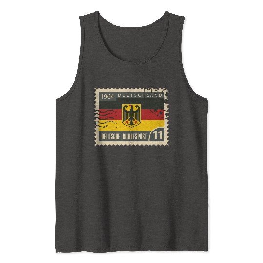 germany post stamp Tank Tops