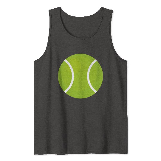tennis ball Tank Tops