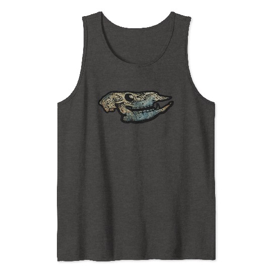 cow skull Tank Tops