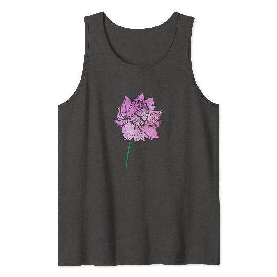 Lotus Tank Tops