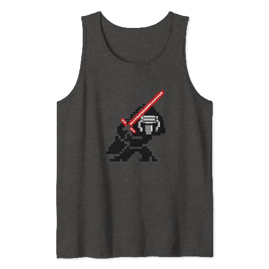 8-bit Kylo Ren Tank Tops