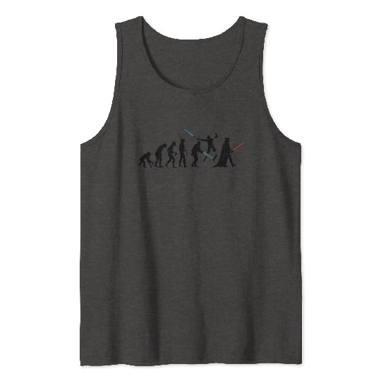 Evolution of Darth Vader Tank Tops