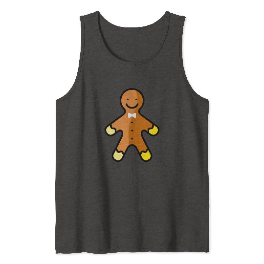 Gingerbread man Tank Tops