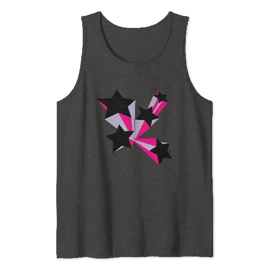 Stars 3d Tank Tops