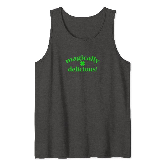 magically delicious Irish Tank Tops