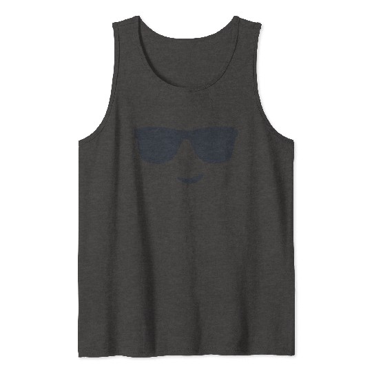 Smiley Face 3 Tank Tops