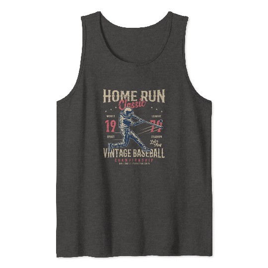 Home Run Classic Tank Tops