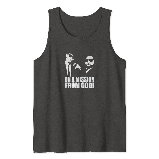 Blues Brothers Belushi Cult Tv Tank Tops