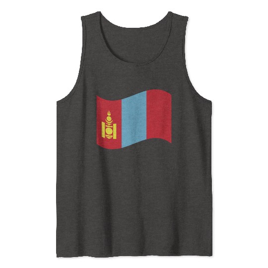 flag mongolia Tank Tops
