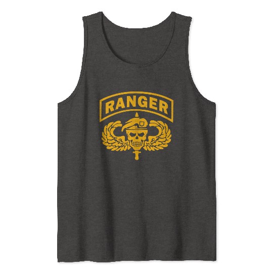 US Army Ranger Skull Tank Tops