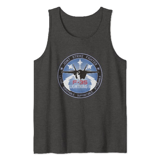 F-35 Lightning II Tank Tops