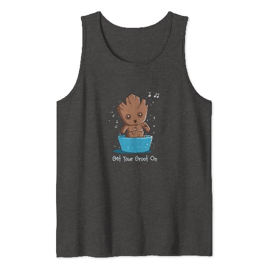 Get Your Groot On Tank Tops