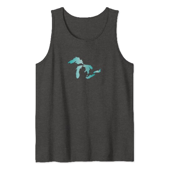 Great Lakes Aqua Tank Tops