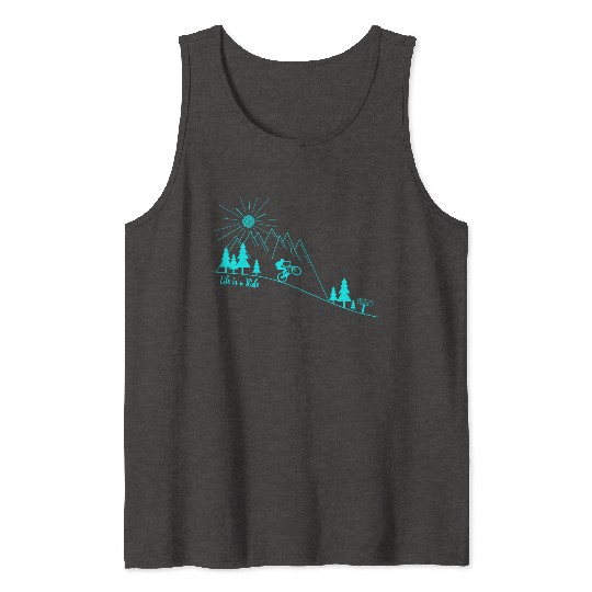 cycling mountain bike Tank Tops