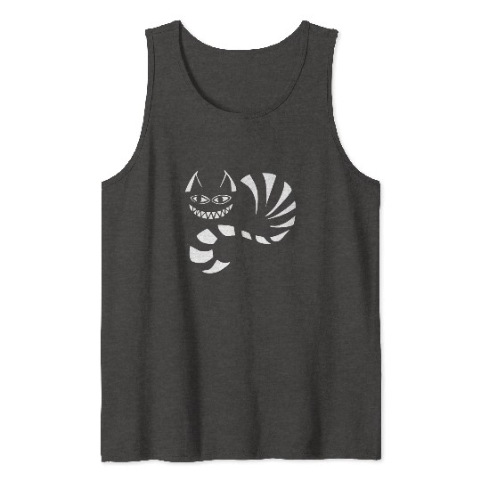 Alice In Wonderland Cheshire Cat Girls Tank Tops Disn