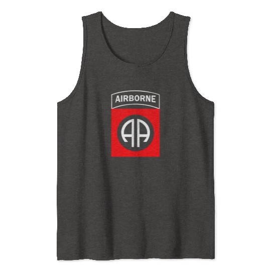 82ND AIRBORNE us army airborne ranger Tank Tops