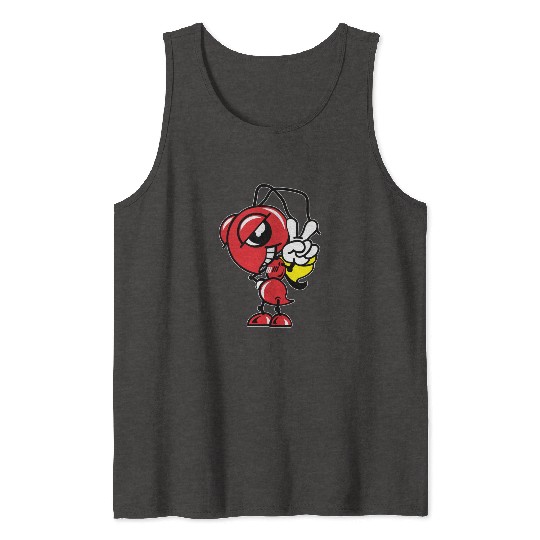 Marc Marquez Ant Logo Tank Tops