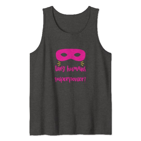 Superpower Superhero Teacher Gift Tank Tops