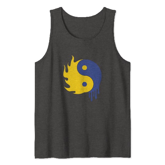 Ying Yang Tank Tops