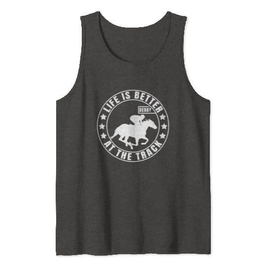 Horse Racing | Horse Race Derby Gift for Jockey Tank Tops