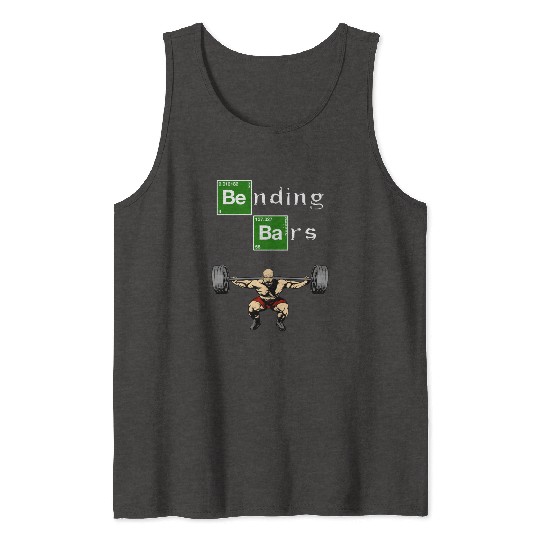 Bending Bars Walter White Gym Motivation Tank Tops