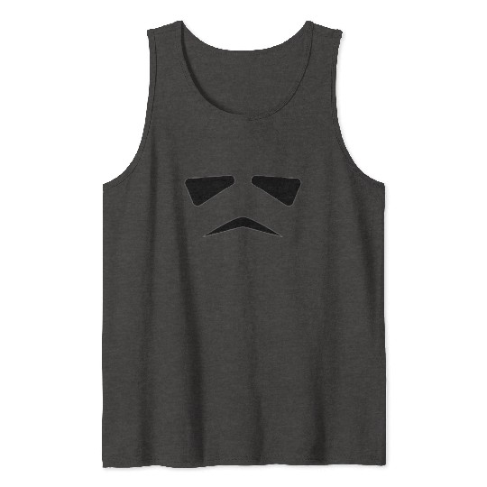 Stormtrooper minimalist Tank Tops