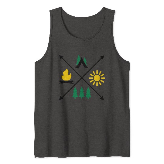 camping Tank Tops