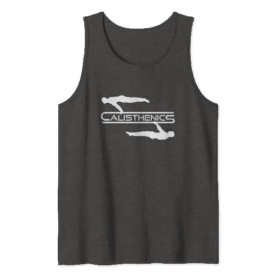 Calisthenics Planche Front Lever Street Workout Tank Tops