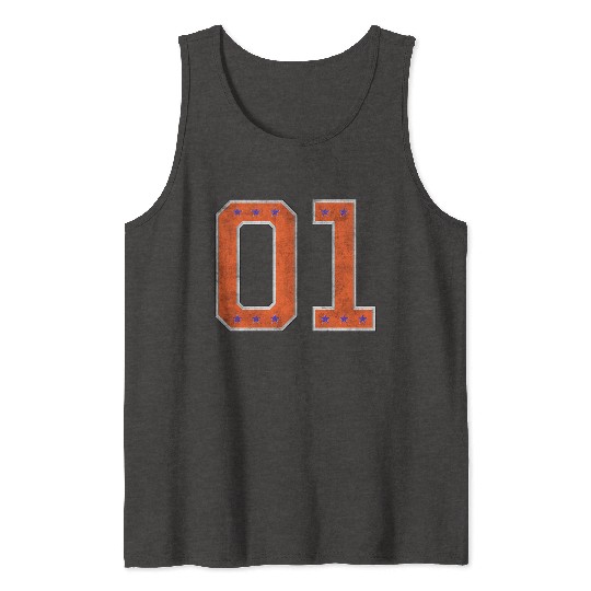 01 General Lee Style Tank Tops